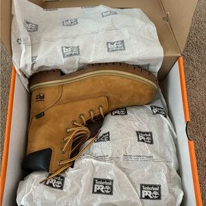 NEW IN BOX! Timberland Pro Direct Attach 8” Safety Steel Toe Work Boot Size10.5M